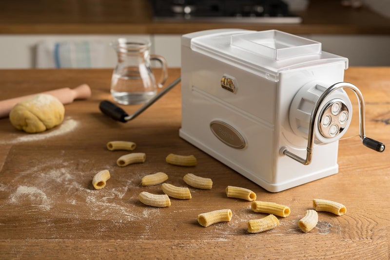 MARCATO Made in Italy Regina Extruder Pasta Machine, White. Makes bucatini, fusilli, maccheroni, maccheroncini, rigatoni. - Image 2